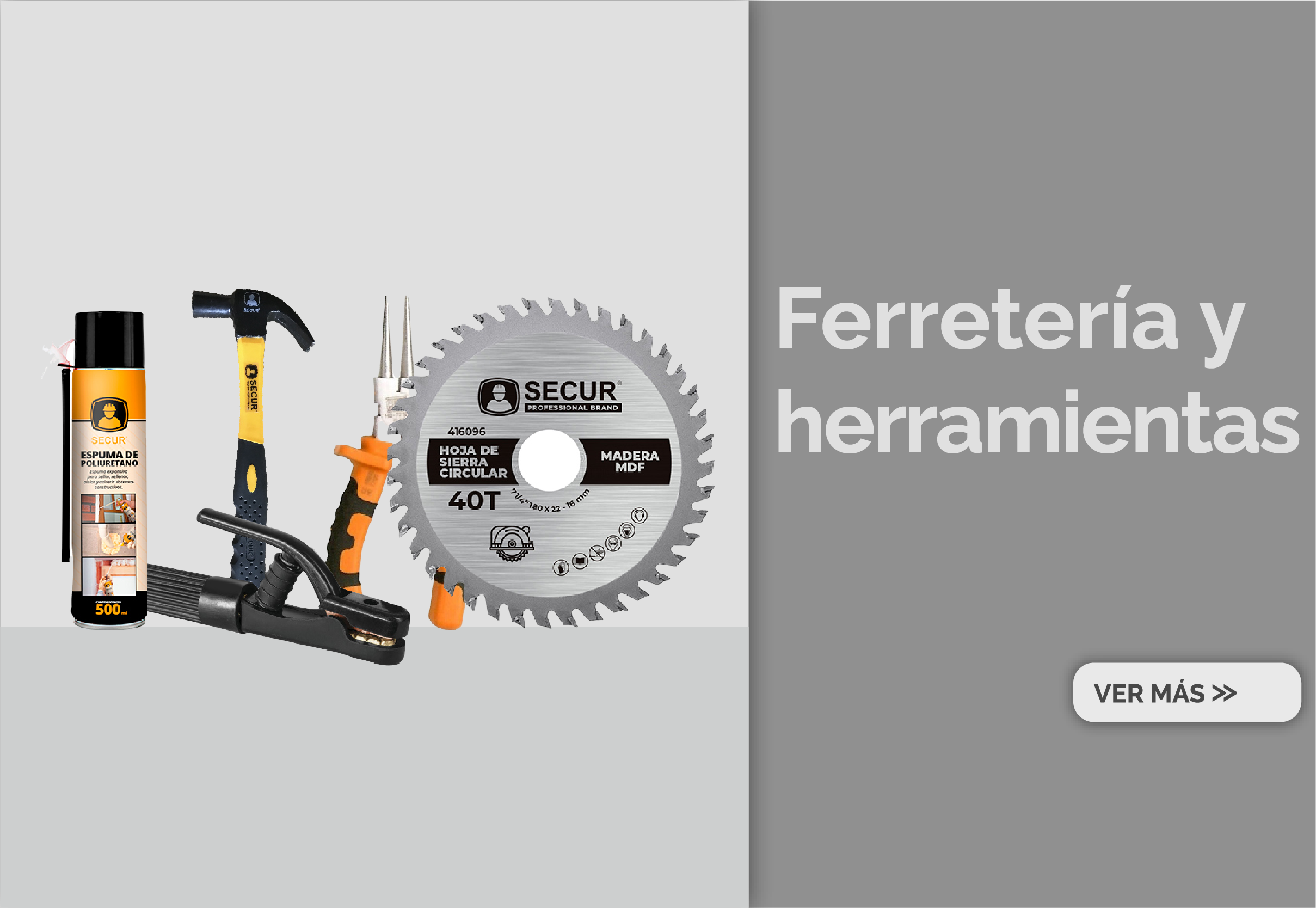 Ferretería y Herramientas | 2D Seguridad Integral