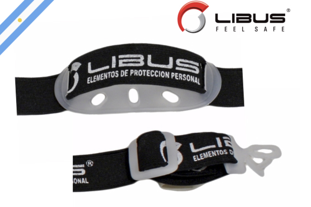 Mentonera Libus para Casco 15mm (2 pts)