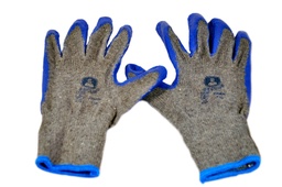 [220020] Guantes Lanilla Goma Flex - Talle 10
